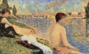 Georges Seurat Bather oil painting artist